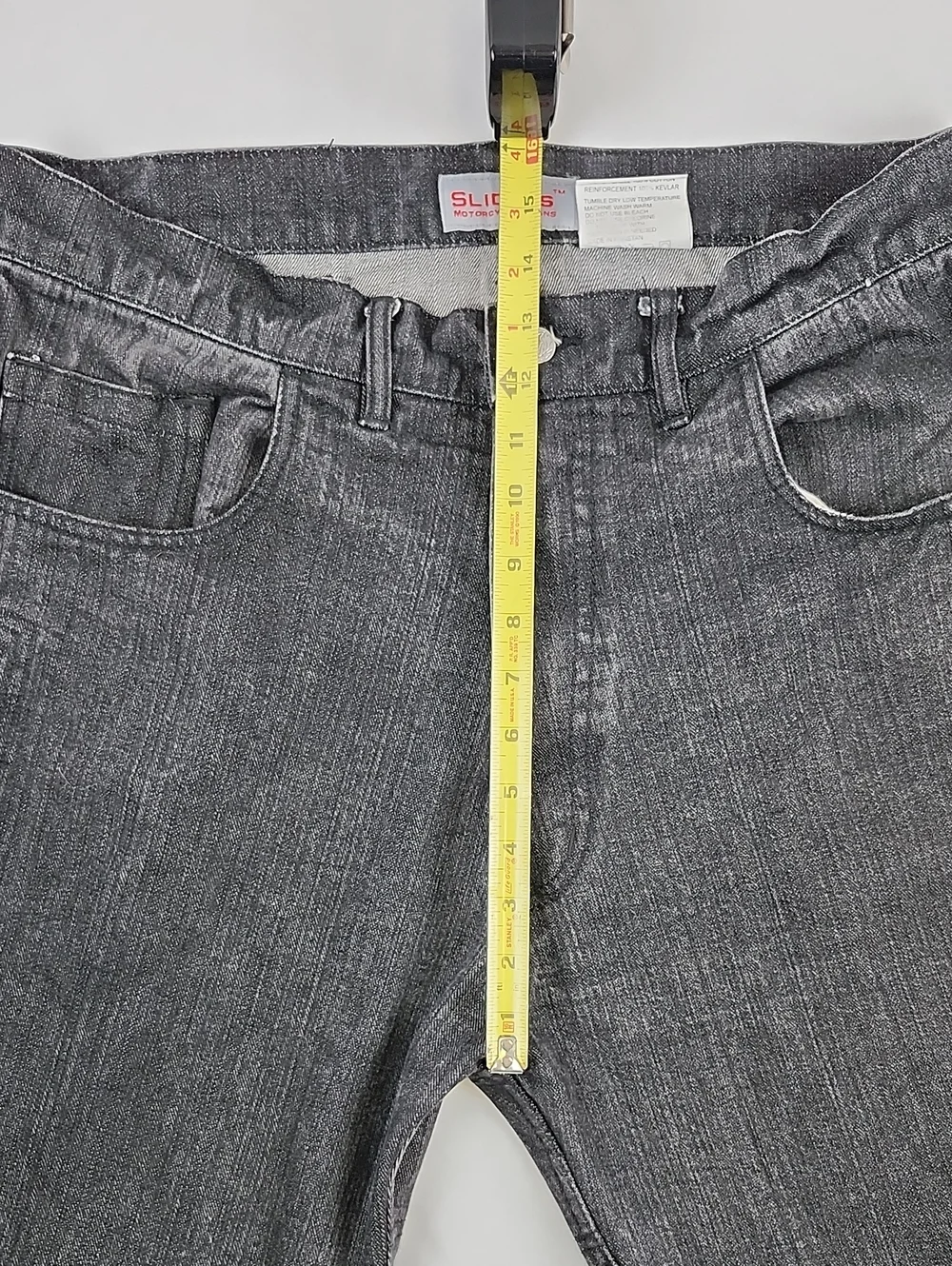 Sliders Men’s 38x36* Kevlar Lined Motorcycle Riding Jeans Black